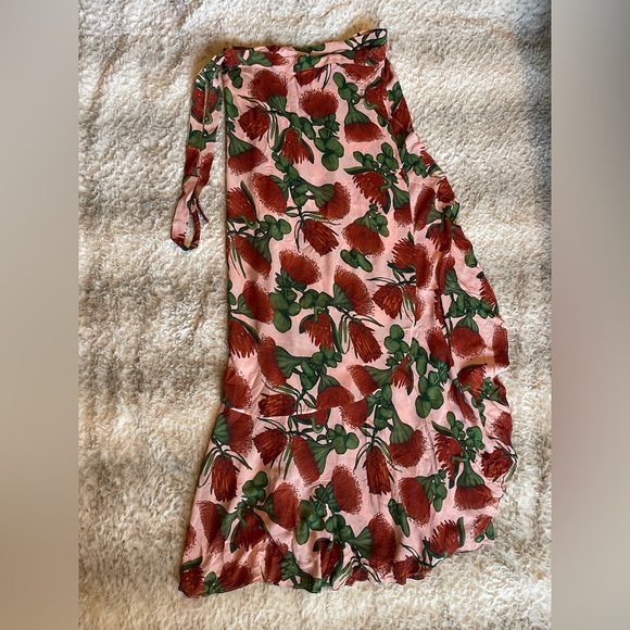 ADRIANA DEGREAS- Fiore Pareo Skirt With Ruffles - Picture 5 of 9